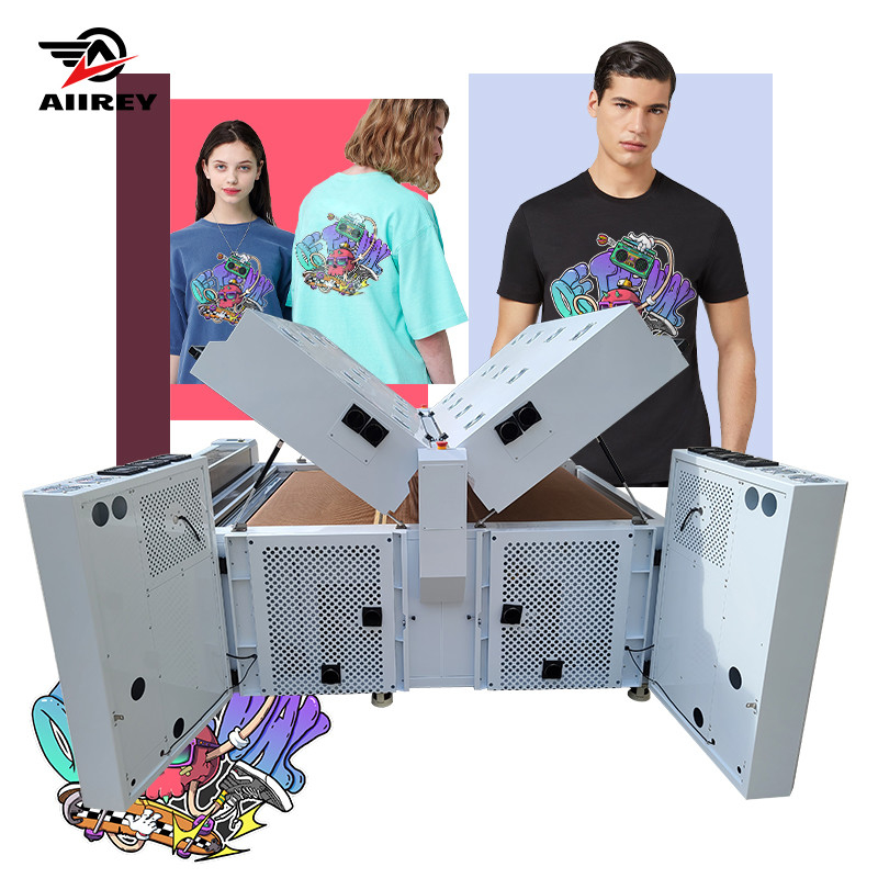 Αποτελεσματικός DTF σκόνη Shaker 400KG κινητήρα δόνηση διπλό φούρνο γρήγορη θέρμανση αυτόματη ανίχνευση