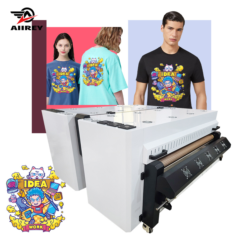 110V 50-60Hz DTF μηχανή αναπαραγωγής σκόνης 2kw Μέγεθος συσκευασίας 193*135*110cm Cbm 2.866