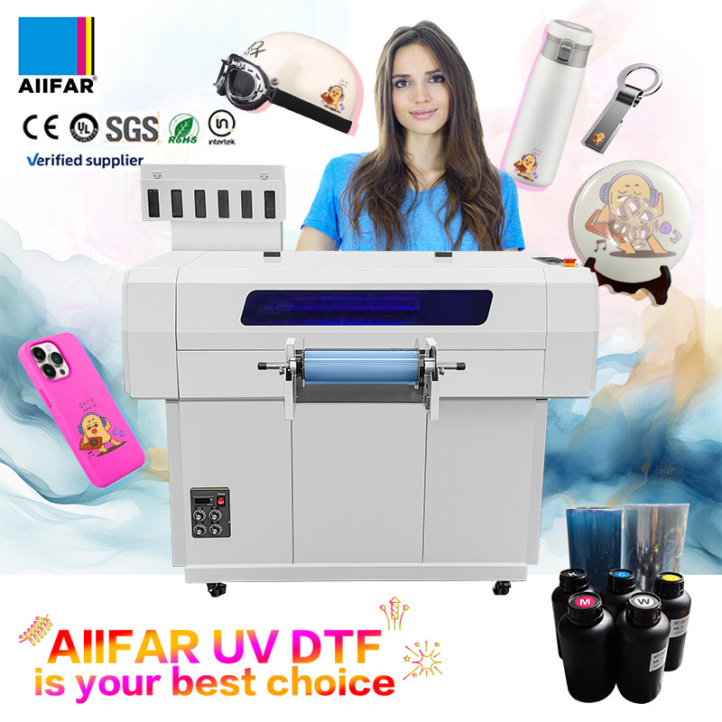 Τύπο μελυκόλυβδου Refinecolor Roll To Roll UV DTF Τυπογράφος με βίντεο εξερχόμενο έλεγχο